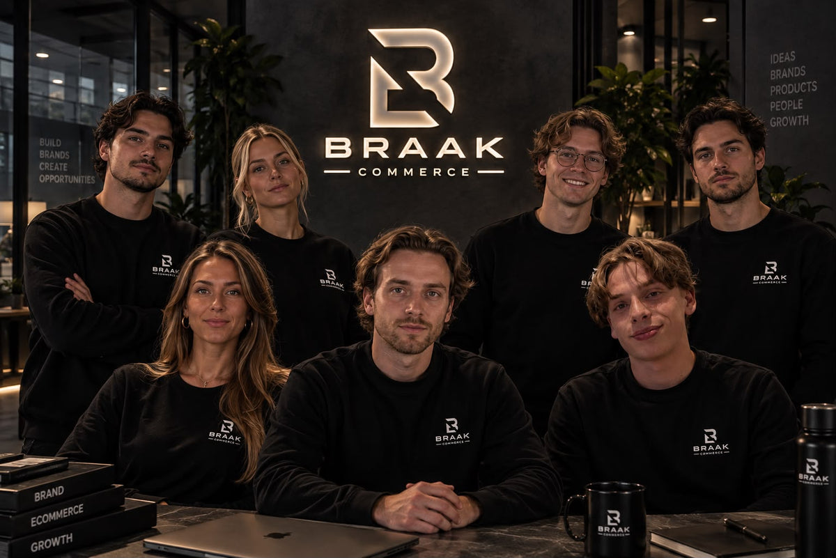 The Braak Commerce team at the office in Uitgeest